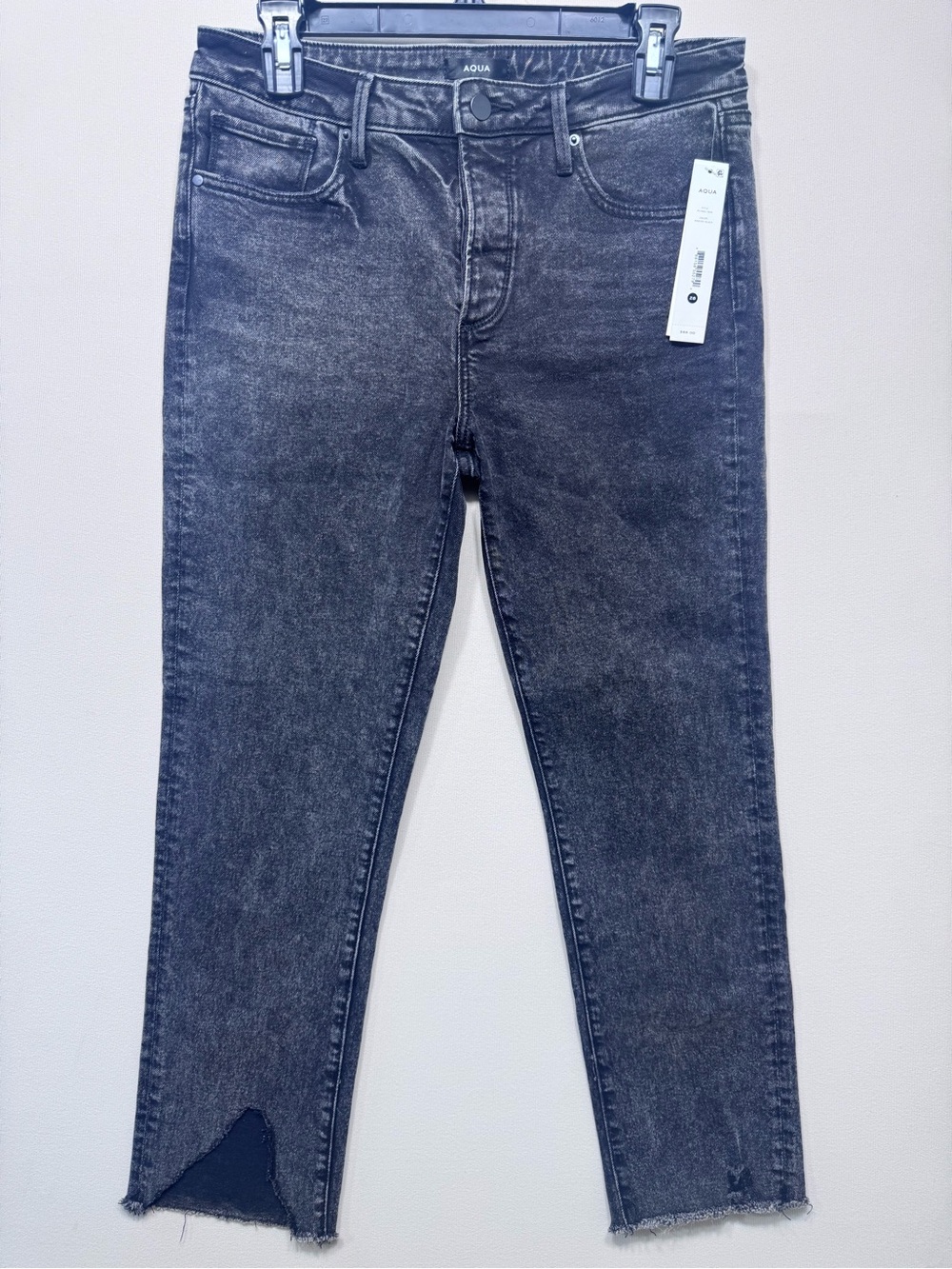 Aqua Women's Black Washed Skinny Jeans nwt size 28